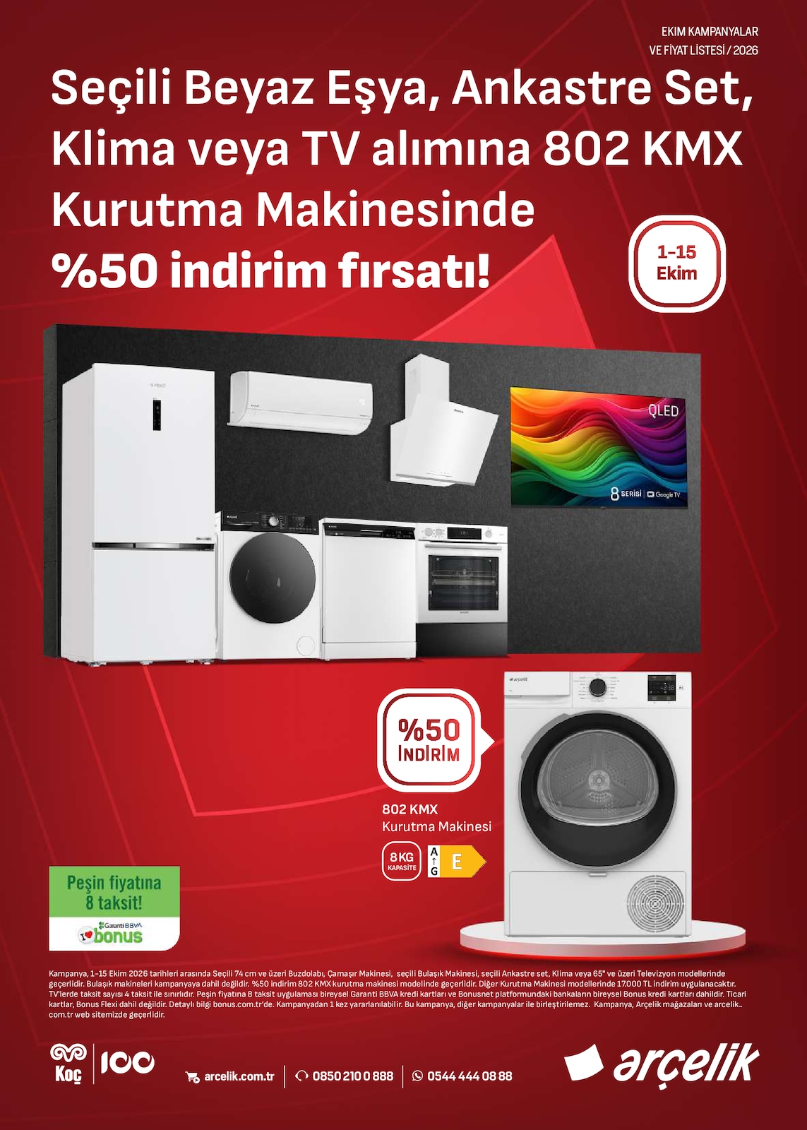 Arçelik 1 Ekim 2026 Aktüel Kataloğu