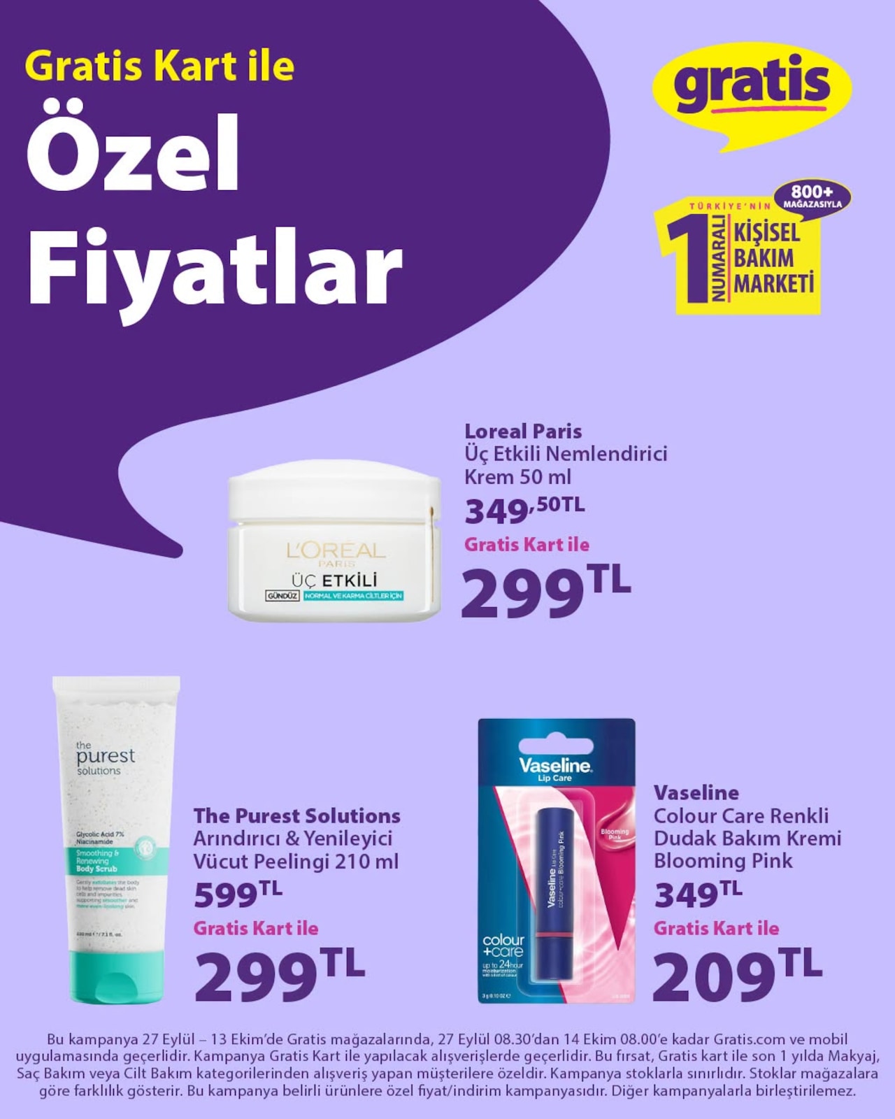 Gratis 27 Eylül 2026 Aktüel Kataloğu