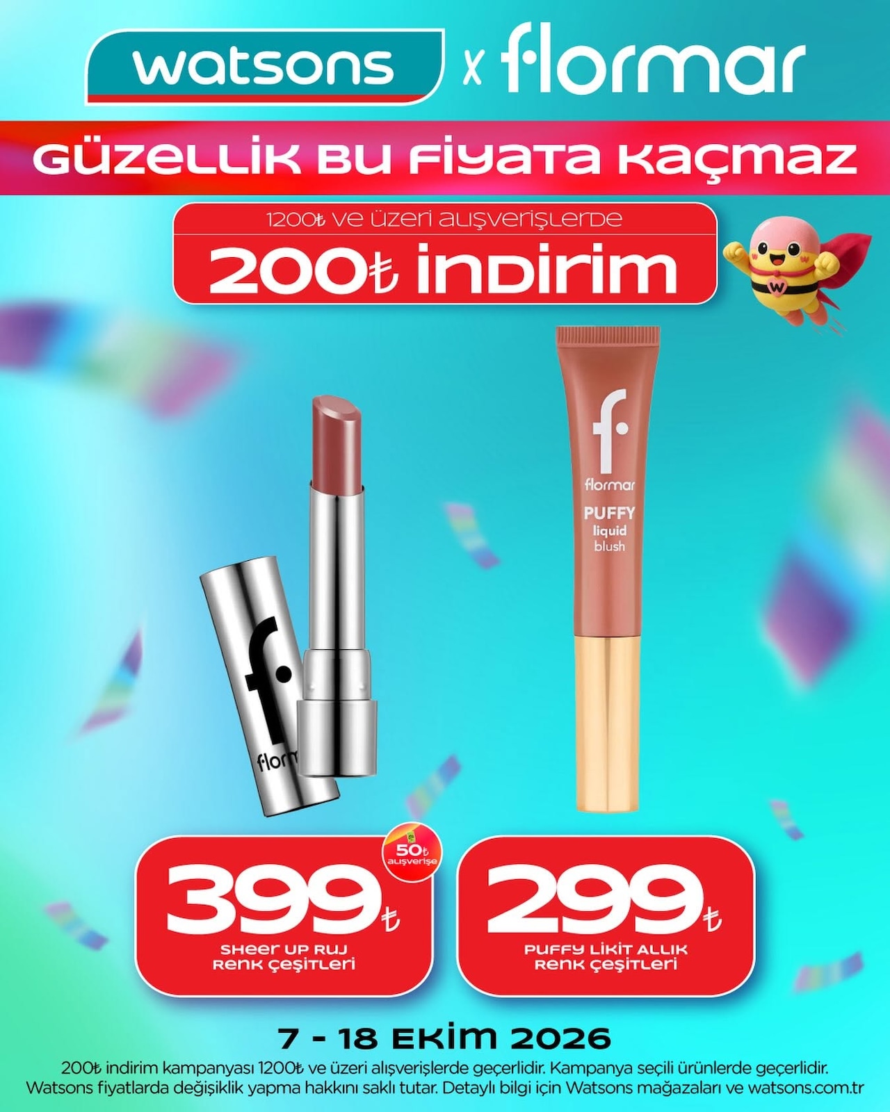 Watsons 7 Ekim 2026 Aktüel Kataloğu