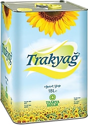 Trakyağ Ayçiçek Yağı 18 lt